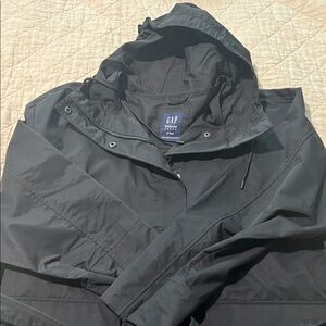 GAP Women's Black Oversized Parka Jacket